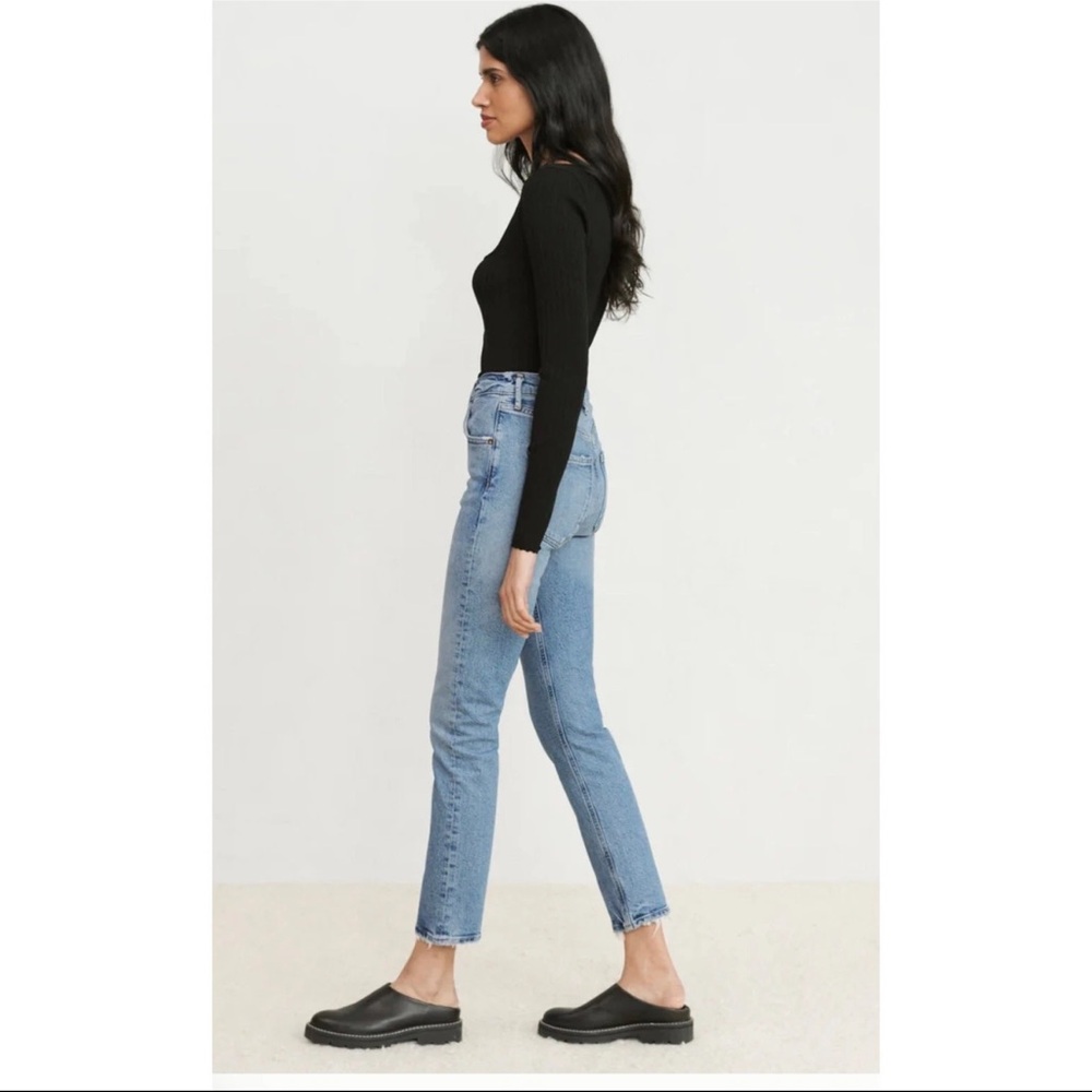 Agolde Riley Long Jean - Picture 2 of 7